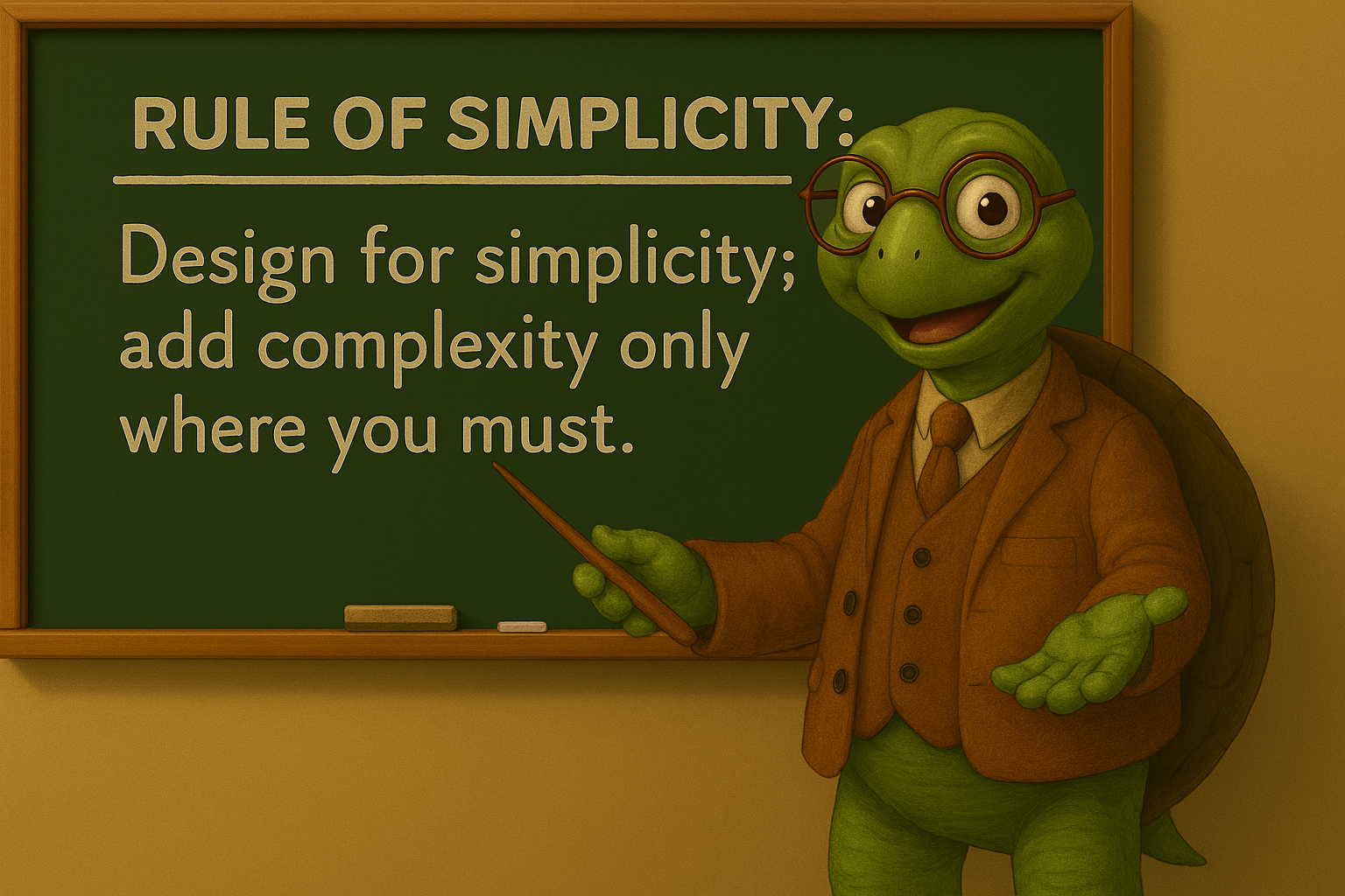 Rule of Simplicity